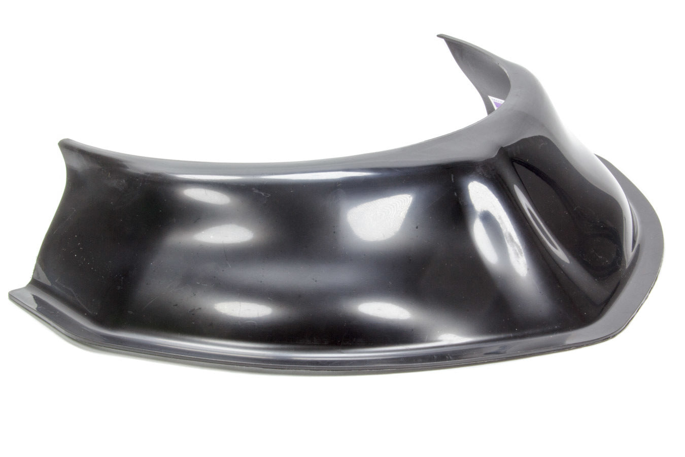 Dirt Defender Racing Products Hood Scoop - 3.5 in Tall - 20 in Wide - Tapered Front - Plastic - Black - Each - 10300