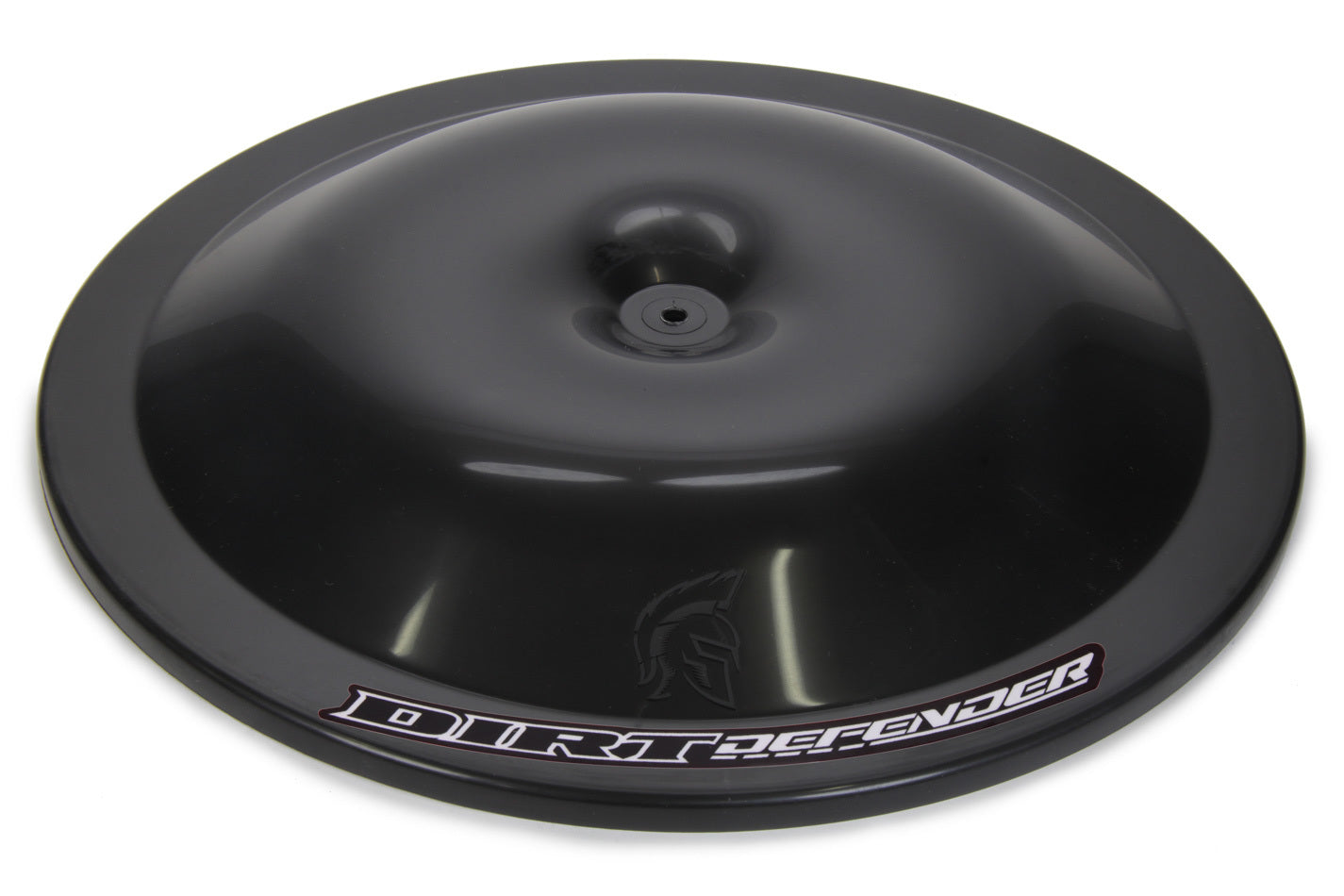 Dirt Defender Racing Products Air Cleaner Lid - 14 in Round - Dirt Defender Logo - Plastic - Black - Each - 5000BK
