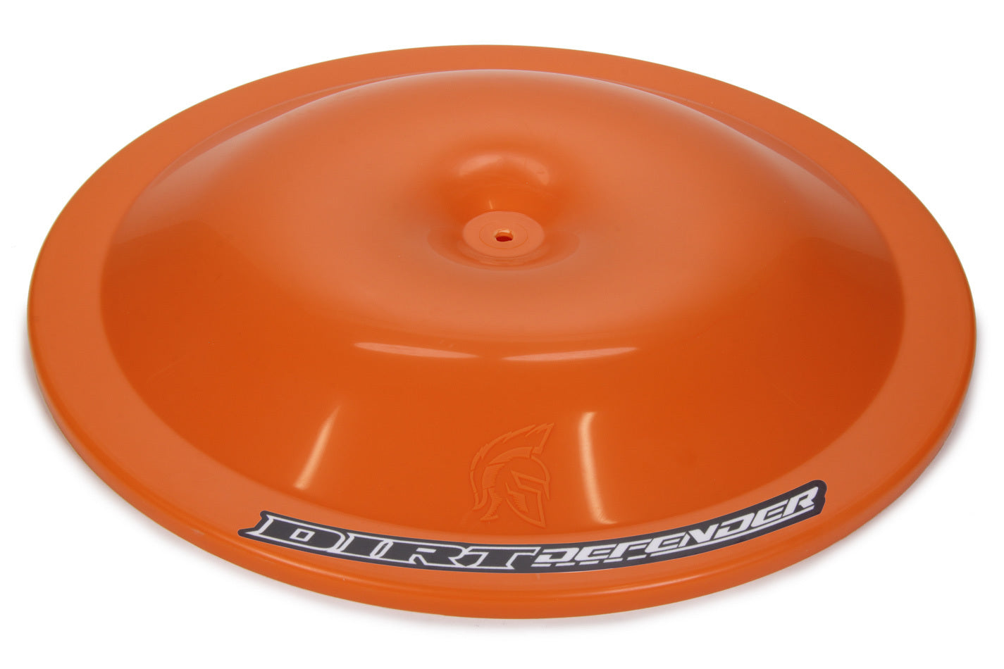 Dirt Defender Racing Products Air Cleaner Lid - 14 in Round - Dirt Defender Logo - Plastic - Orange - Each - 5009ORG