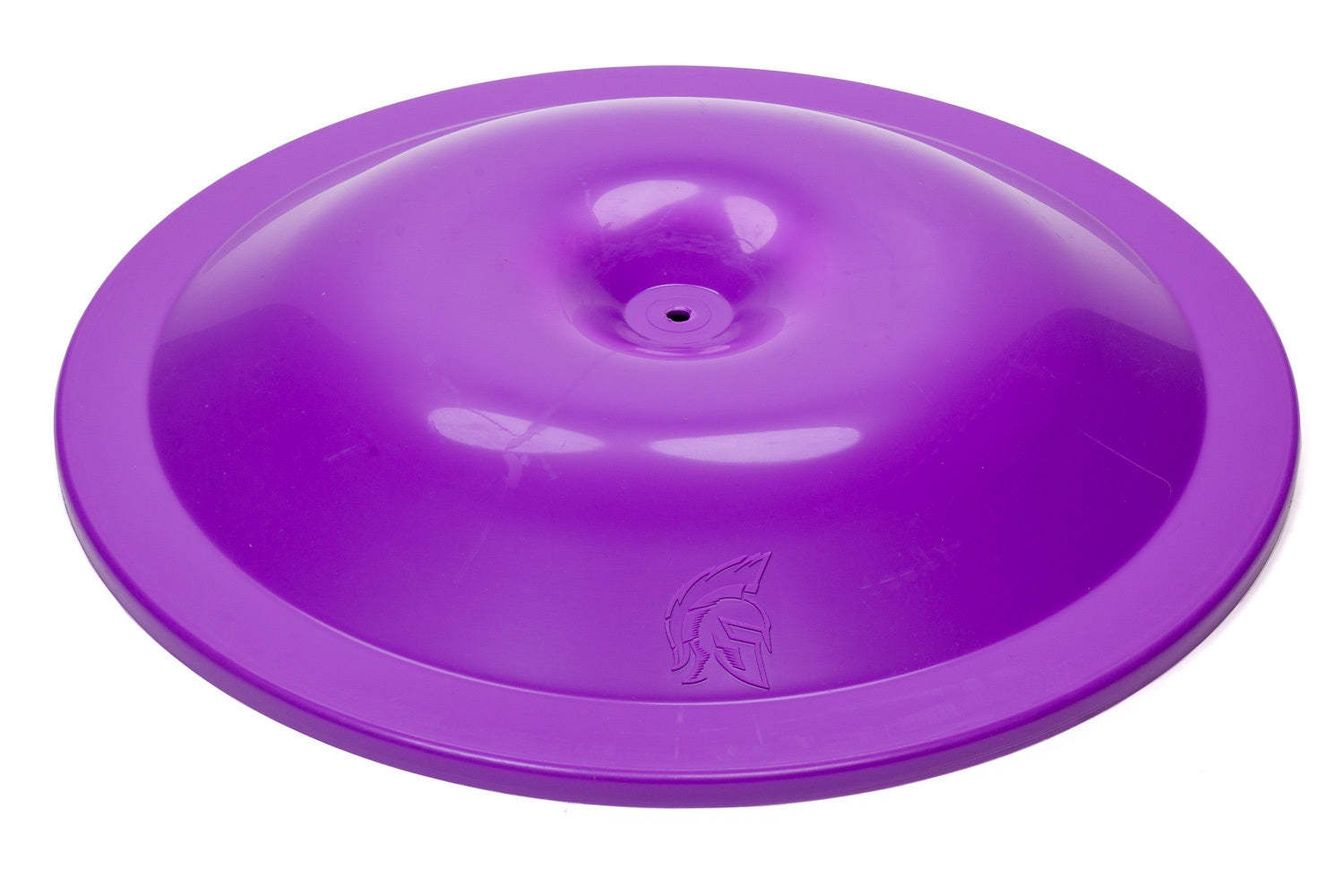 Dirt Defender Racing Products Air Cleaner Lid - 14 in Round - Dirt Defender Logo - Plastic - Purple - Each - 5010PUR