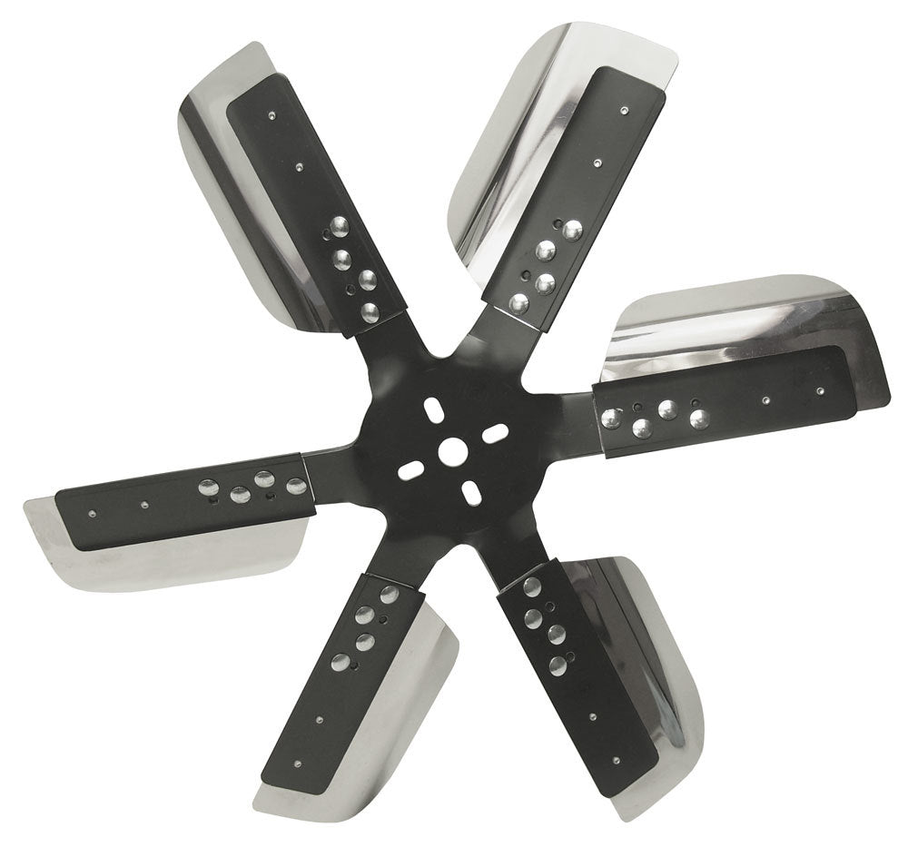 Derale 19in HD SS Flex Fan Cooling Fans - Mechanical 17019