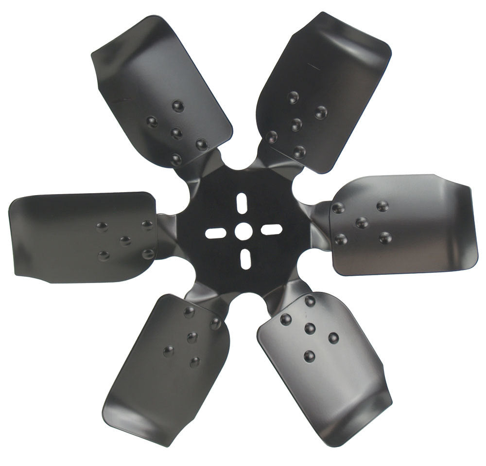 Derale 17in Rigid Race Fan Steel Blade Cooling Fans - Mechanical 17317