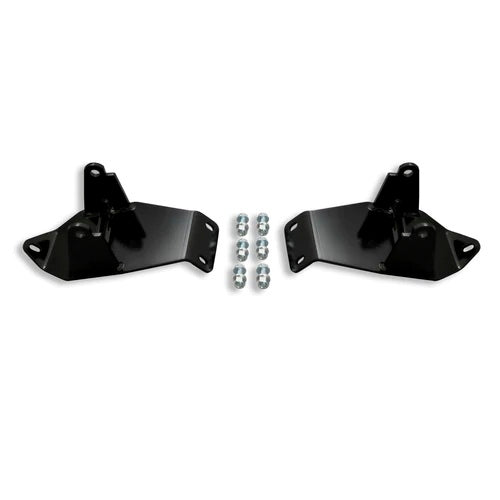 Doug's Headers Motor Mount - Bolt-On - Steel - Black Powder Coat - LS To GM Fullsize Truck 1967-72 - Pair - SK102