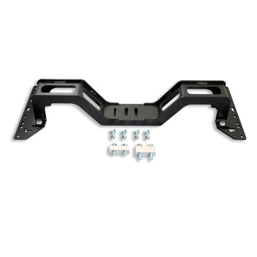 Doug's Headers Transmission Crossmember - Bolt-On - Steel - Black Powder Coat - LS-Swap - GM Fullsize Truck 1963-72 - Kit - SKC102