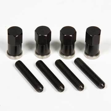 Diversified Machine Torque Ball Stud And High Nut Kit - Aluminum / Steel - Black - Dmi Quick Change Gear Covers - Kit - SRC-2307