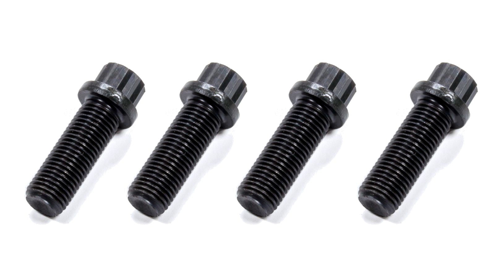 Diversified Machine U-Joint Strap Bolt - 3/8-16 in Thread - 1.250 in Long - 5/16 in 12 Point Head - Chromoly - Black Oxide - Universal - Set Of 4 - SRC-2353