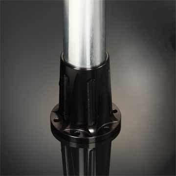 Diversified Machine Torque Tube - 28 in Long - Sprint Car Style - Aluminum - Silver / Black - Midget - Each - SRC-2390