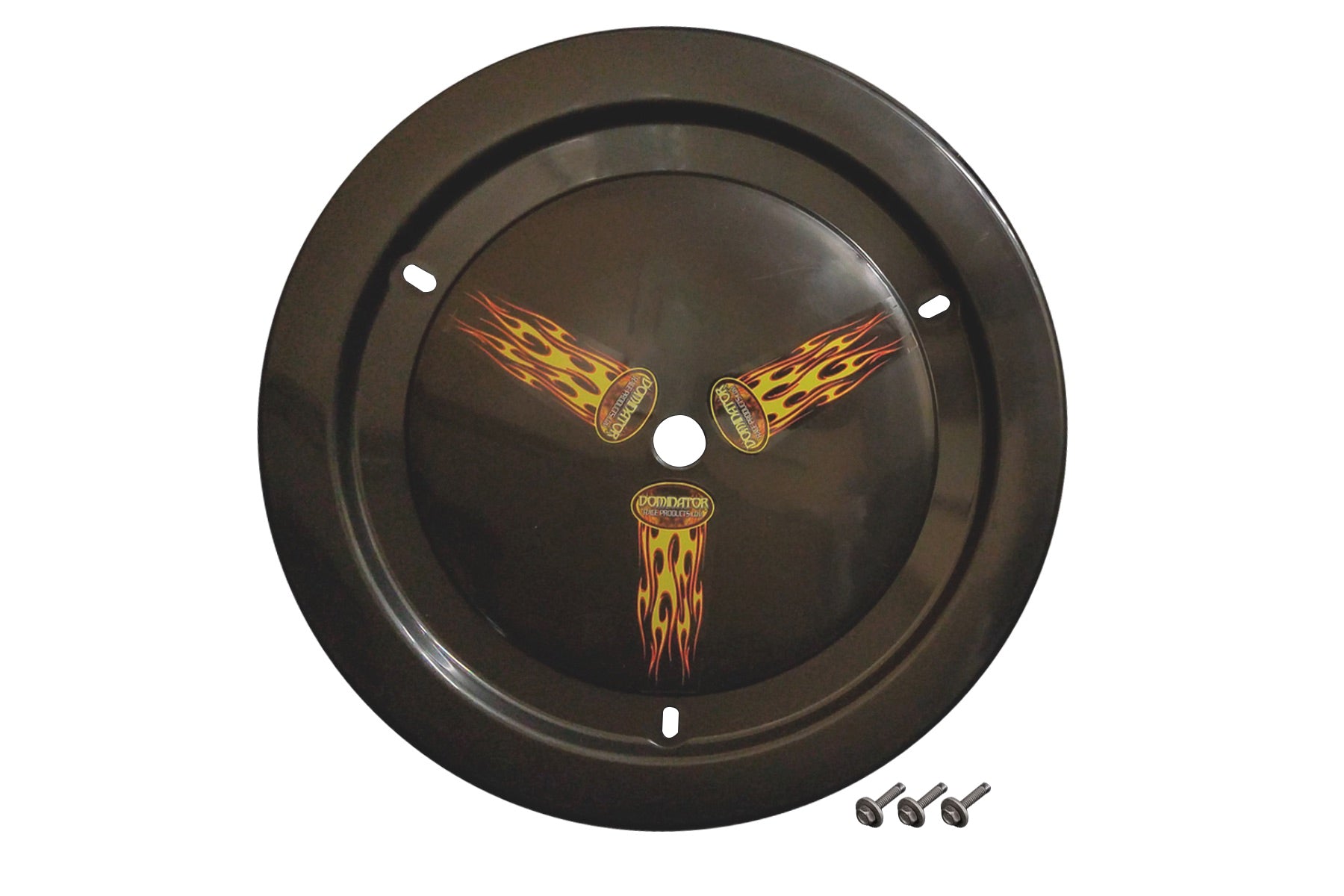 Dominator Race Body Mud Cover - Ultimate Real - Bolt-On - Hardware Included - Cover Only - Plastic - Black - 15 in Wheels - Each - DOM-1006-B-BK