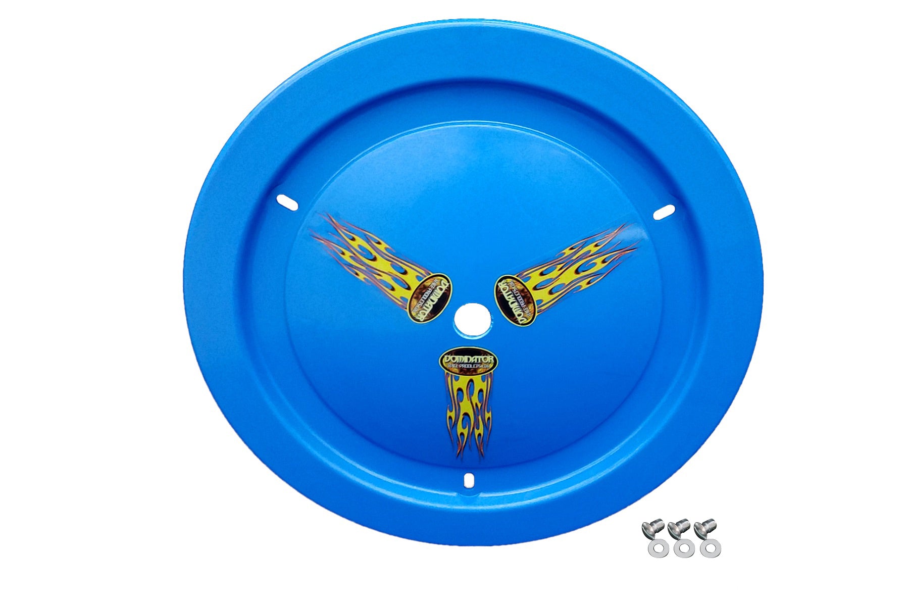 Dominator Race Body Mud Cover - Ultimate - Quick Turn Fastener - Hardware Included - Cover Only - Plastic - Blue - 15 in Wheels - Each - DOM-1012-D-BL