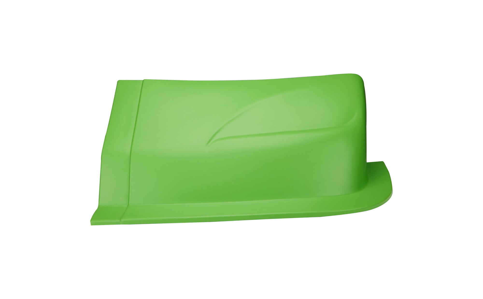 Dominator Race Body Nose - Outlaw - Driver Side - Plastic - Xtreme Green - Universal - Asphalt Late Model - Each - DOM-2001N-XG
