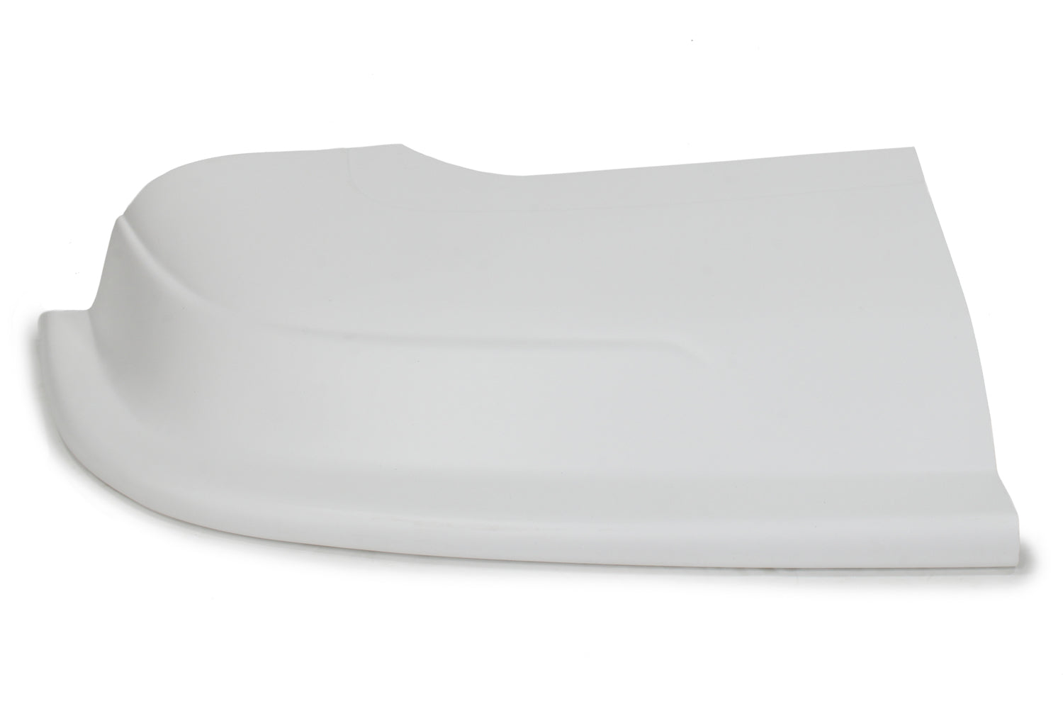 Dominator Race Body Nose - Dominator - Passenger Side - Plastic - White - Dirt Late Model - Each - DOM-2301-R-WH