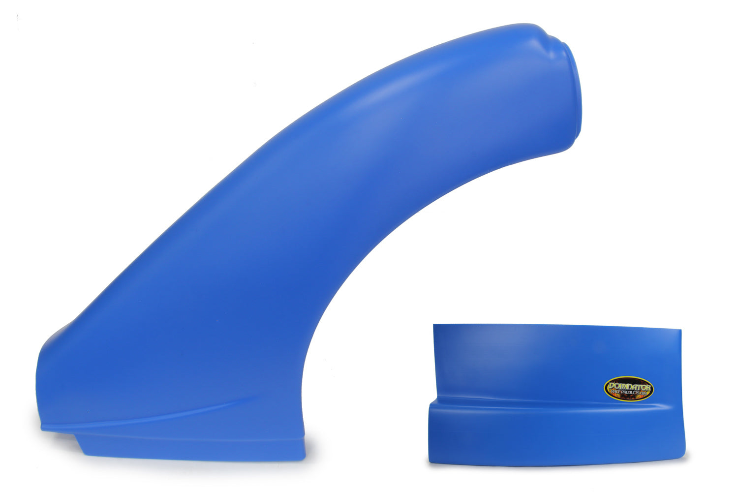 Dominator Race Body Fender - Dominator - Complete - Driver Side - Plastic - Blue - Dirt Late Model - Kit - DOM-2302-BL