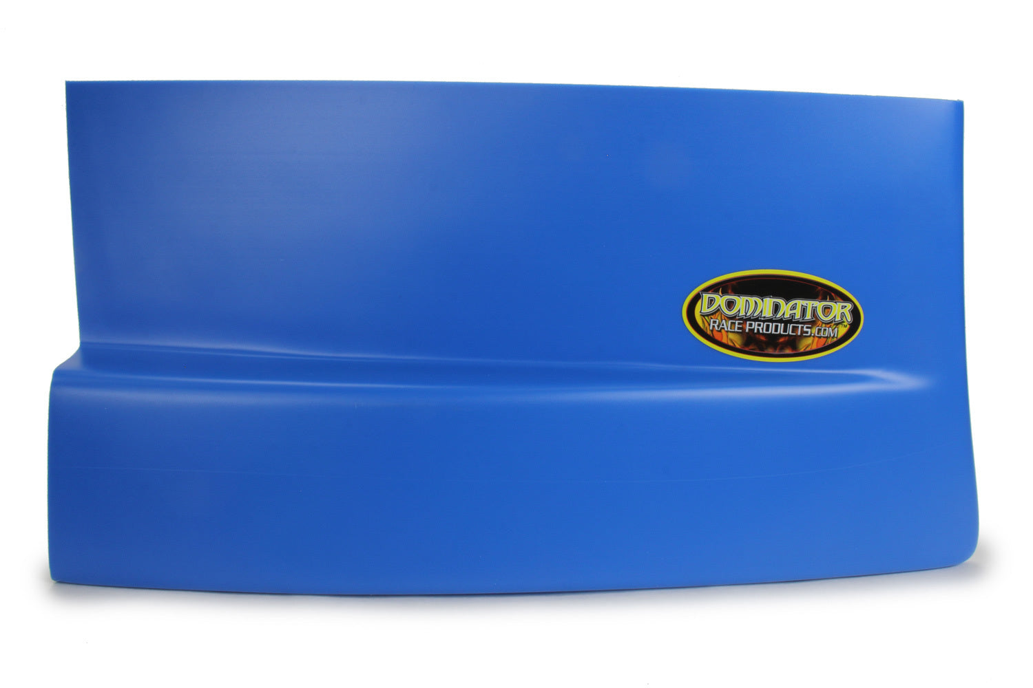 Dominator Race Body Fender Extension - Dominator - Driver Side - Molded Plastic - Blue - Dirt Late Model - Each - DOM-2302-EX-BL