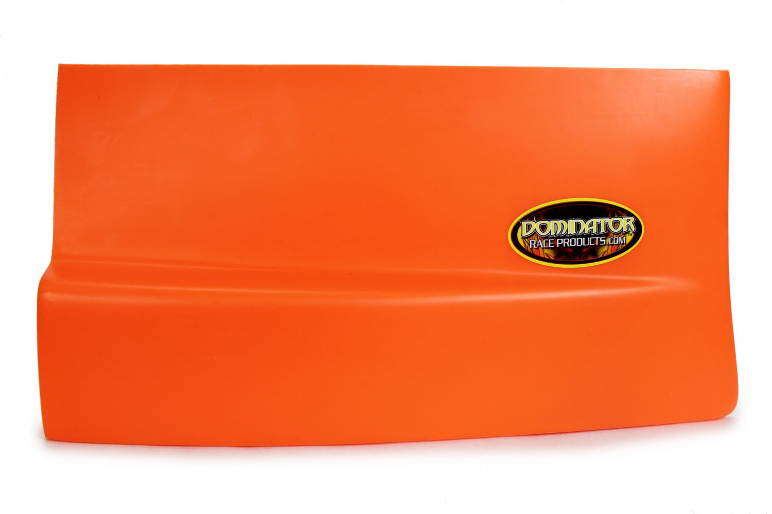 Dominator Race Body Fender Extension - Dominator - Driver Side - Plastic - Fluorescent Orange - Dirt Late Model - Each - DOM-2302-EX-FLO-OR