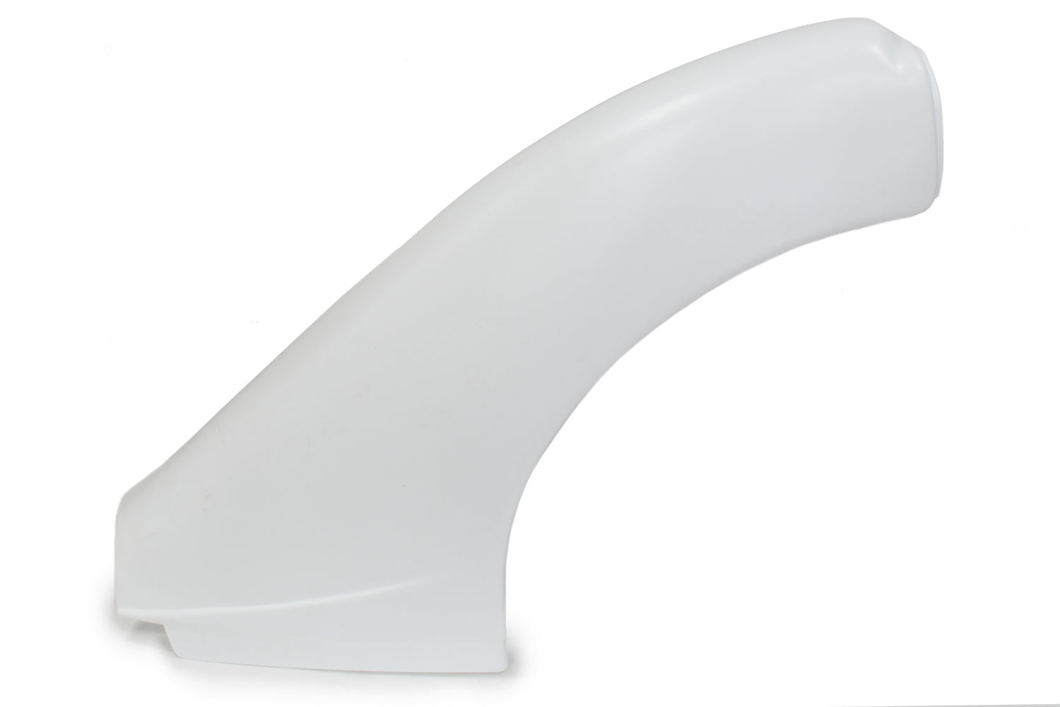 Dominator Race Body Fender - Dominator - Driver Side - Top - Plastic - White - Dirt Late Model - Each - DOM-2302-TP-WH