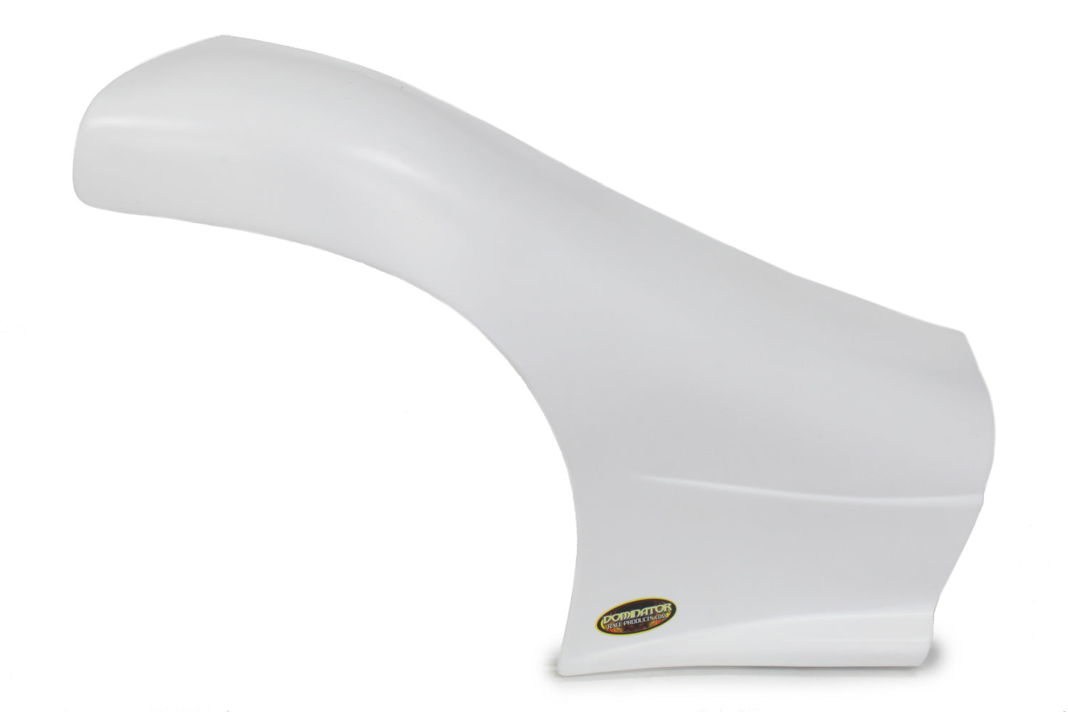 Dominator Race Body Fender - Dominator - Passenger Side - Plastic - White - Dirt Late Model - Each - DOM-2303-WH