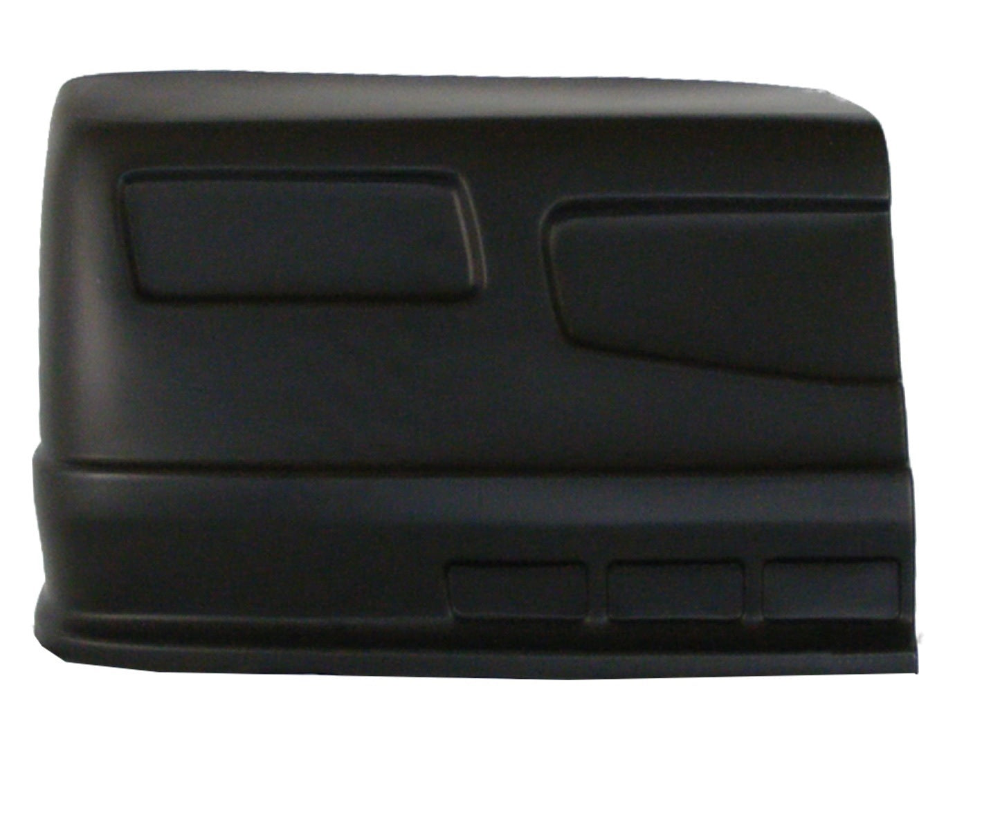 Dominator Race Body Nose - Dominator SS - Passenger Side - Plastic - Black - Universal - Street Stock - Each - 303-BK-NE