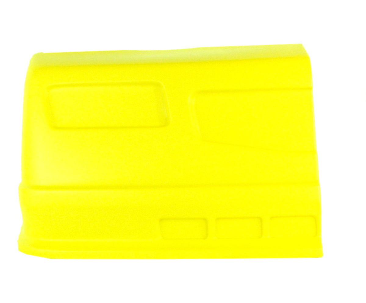 Dominator Race Body Nose - Dominator SS - Passenger Side - Plastic - Fluorescent Yellow - Universal - Street Stock - Each - DOM-303-FLO-YE-NE
