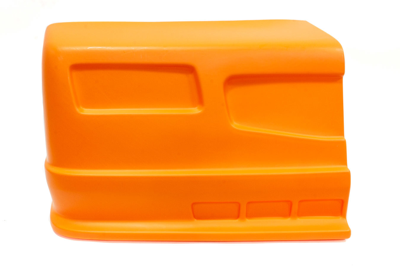 Dominator Race Body Nose - Dominator SS - Passenger Side - Plastic - Orange - Universal - Street Stock - Each - 303-OR-NE