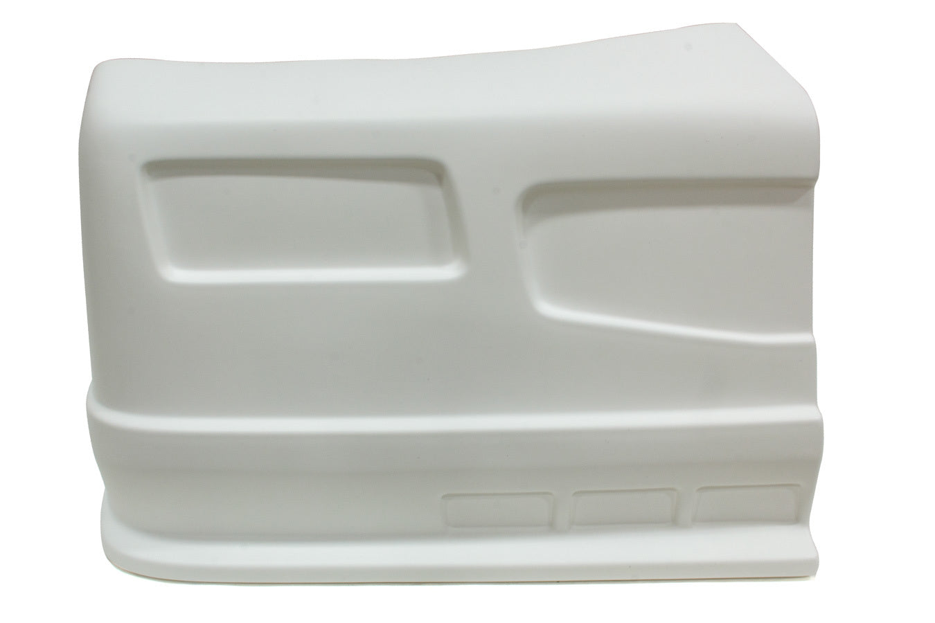 Dominator Race Body Nose - Dominator SS - Passenger Side - Plastic - White - Universal - Street Stock - Each - 303-WH-NE