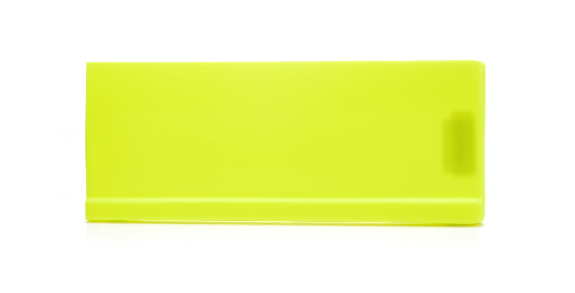 Dominator Race Body Fender Extension - Driver Side - Lower - Street Stock - Plastic - Fluorescent Yellow - Universal - Each - DOM-304-FLO-YE