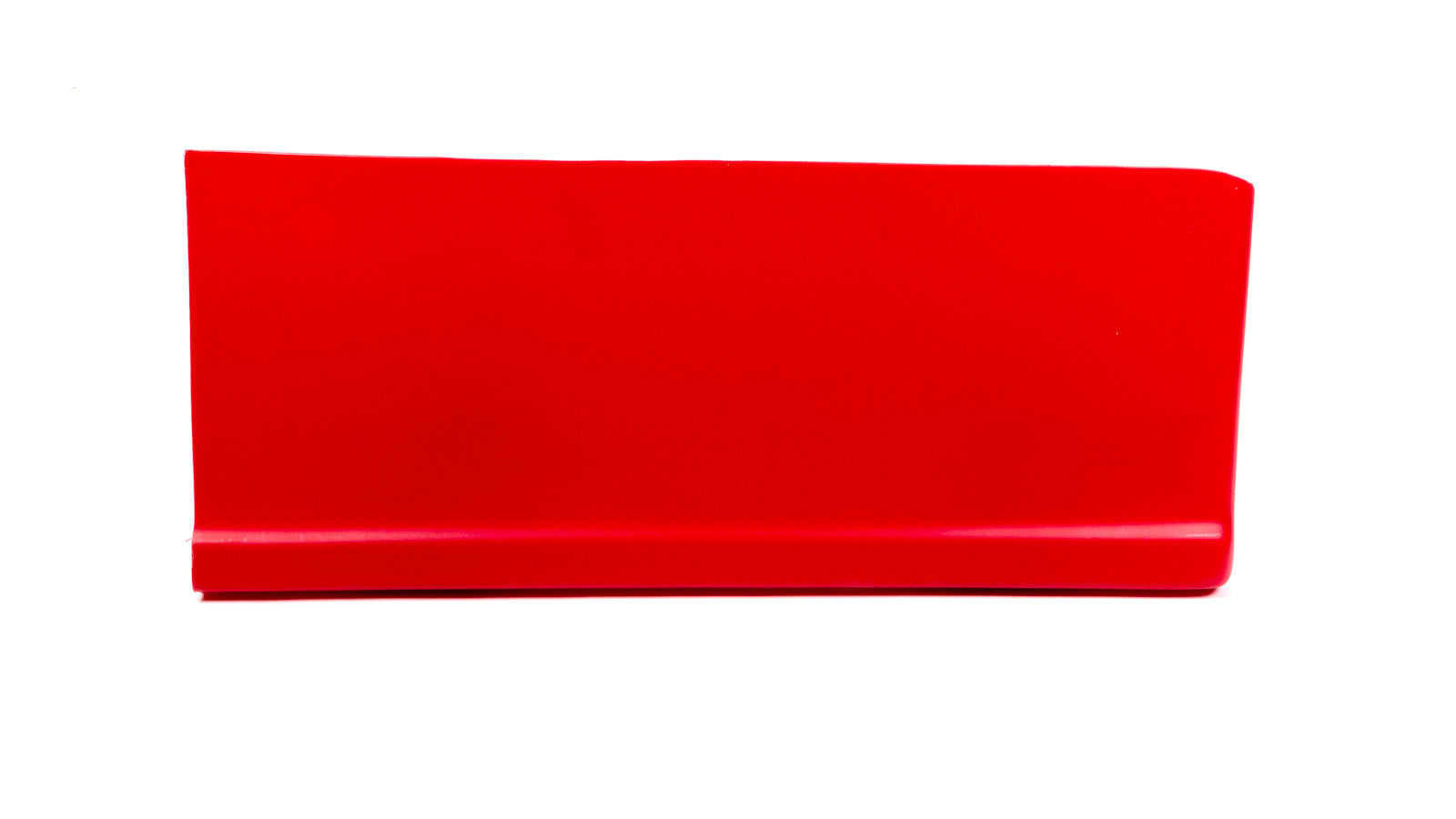 Dominator Race Body Fender Extension - Driver Side - Lower - Street Stock - Plastic - Red - Universal - Each - 304-RD