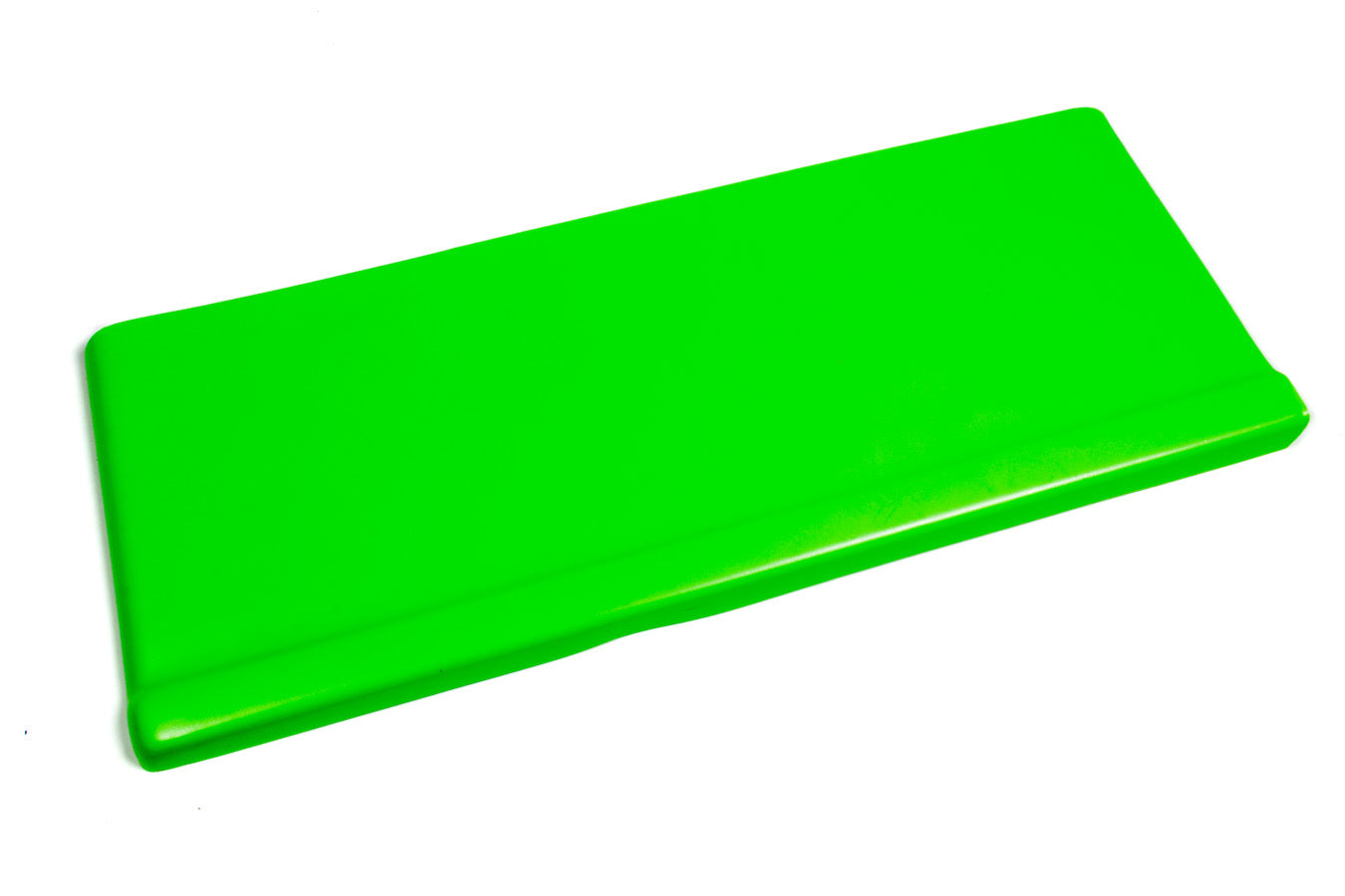 Dominator Race Body Fender Extension - Passenger Side - Lower - Street Stock - Plastic - Xtreme Green - Universal - Each - DOM-305-XG