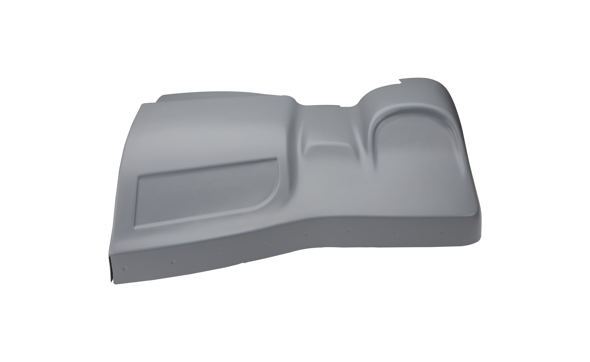 Dominator Race Body Nose - SS Killer Z - Driver Side - Upper - Plastic - Gray - Street Stock - Each - DOM-326-L-GRY