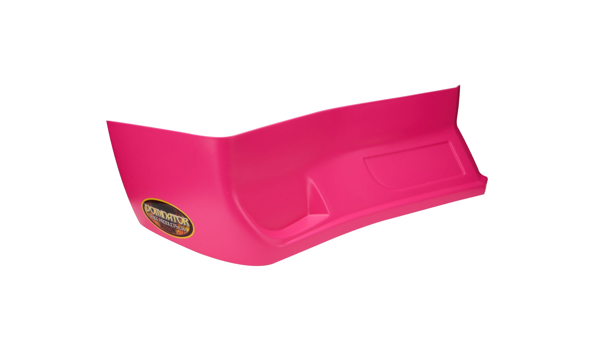 Dominator Race Body Nose - SS Killer Z - Passenger Side - Lower - Plastic - Pink - Street Stock - Each - DOM-327-R-PK