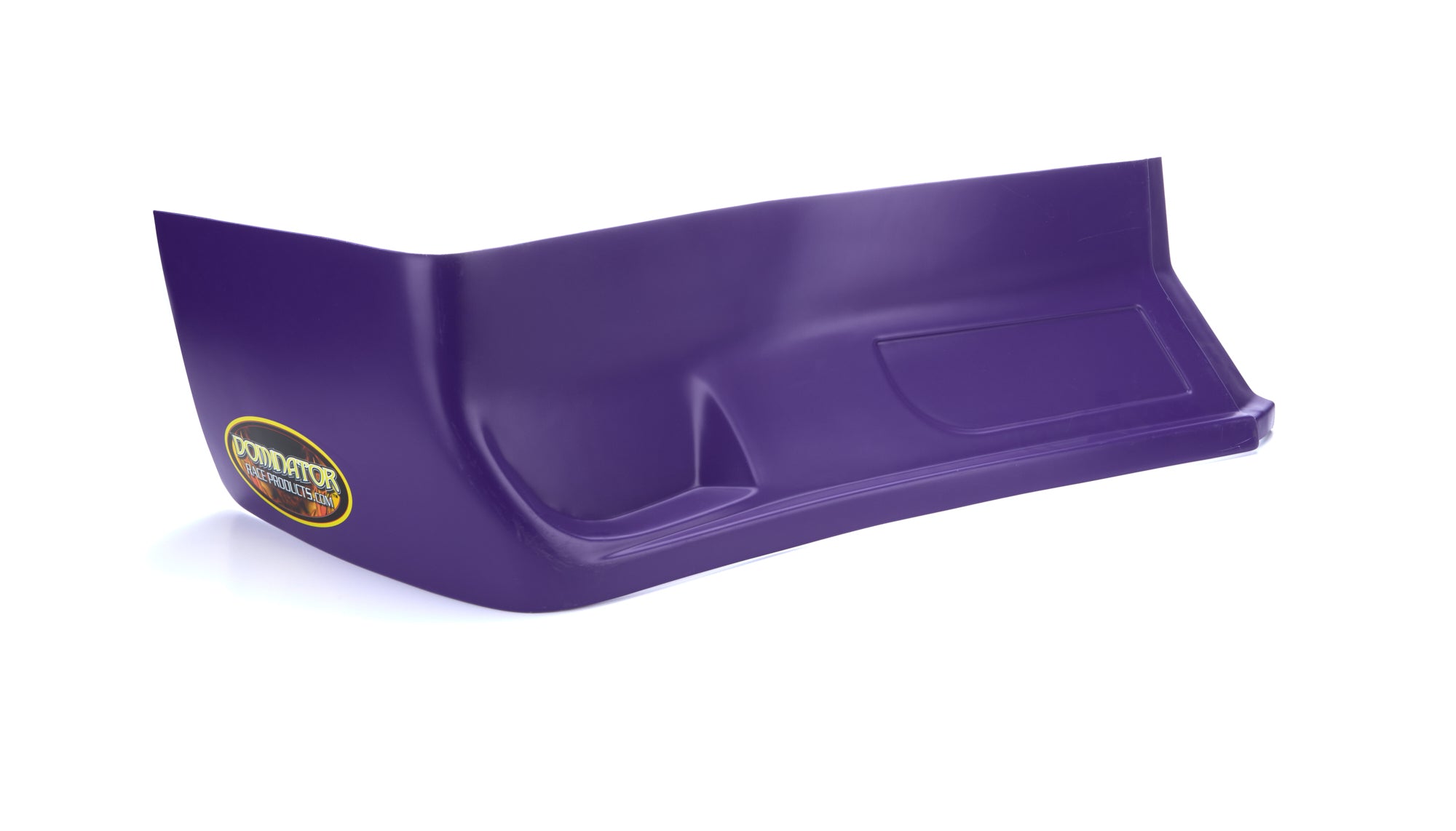 Dominator Race Body Nose - SS Killer Z - Passenger Side - Lower - Plastic - Purple - Street Stock - Each - DOM-327-R-PU
