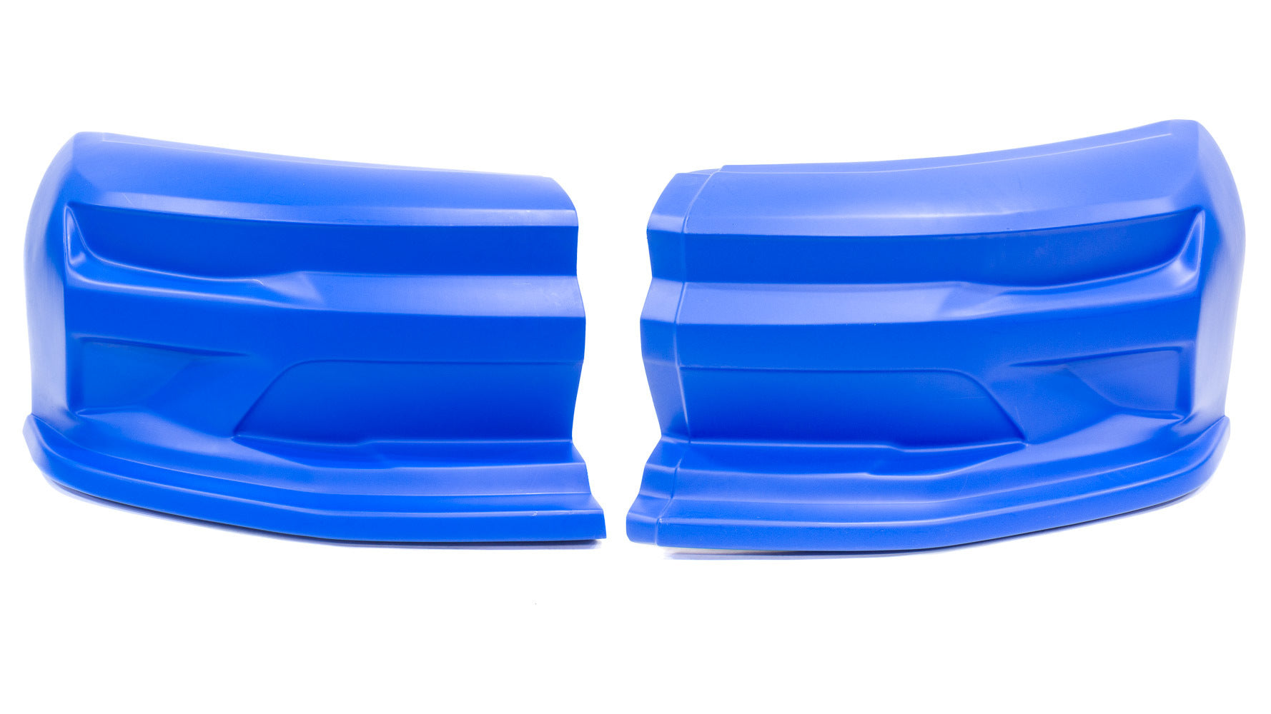 Dominator Race Body Nose - Dominator SS Camaro - 2-Piece Complete - Plastic - Blue - Universal - Street Stock - Kit - DOM-330-BL