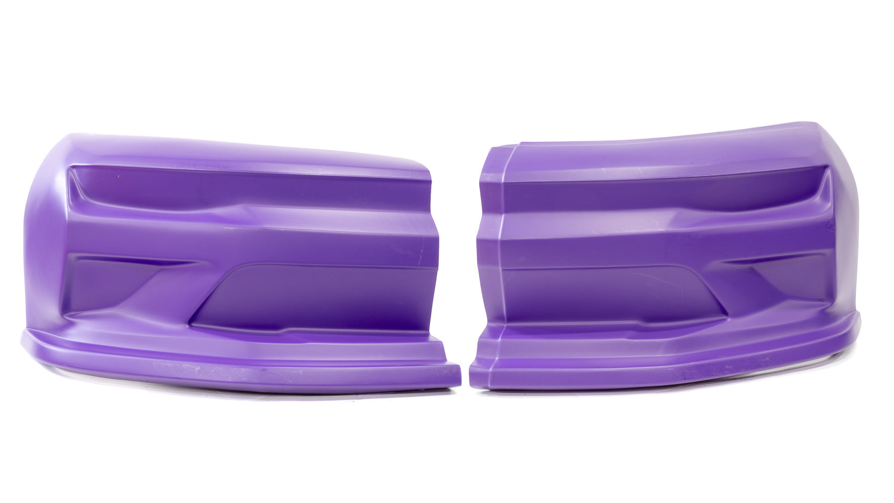 Dominator Race Body Nose - Dominator SS Camaro - 2-Piece Complete - Plastic - Purple - Universal - Street Stock - Kit - DOM-330-PU
