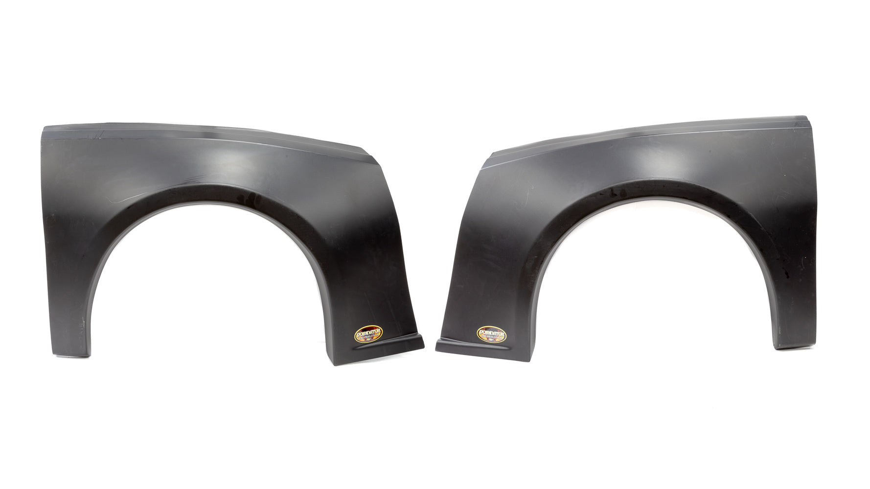 Dominator Race Body Fenders - Driver / Passenger Sides - Plastic - Black - Street Stock - Pair - DOM-333-BK