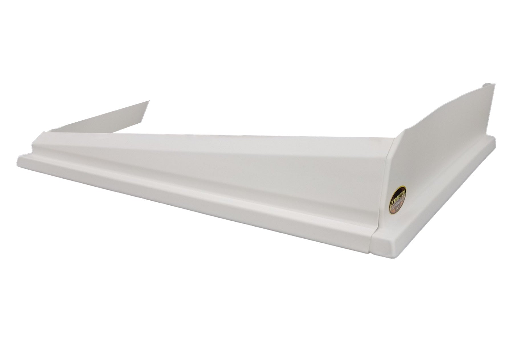 Dominator Race Body Air Valance - 3 Piece - Plastic - White - Dirt Modified - Kit - DOM-408-WH