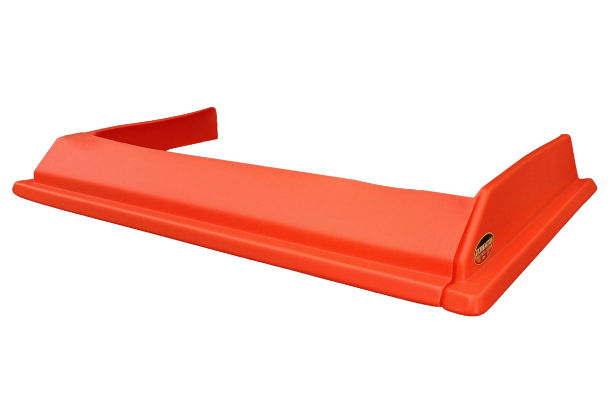 Dominator Race Body Air Valance - 3 Piece - Plastic - Fluorescent Orange - Dirt Modified - Kit - DOM-409-FLO-OR
