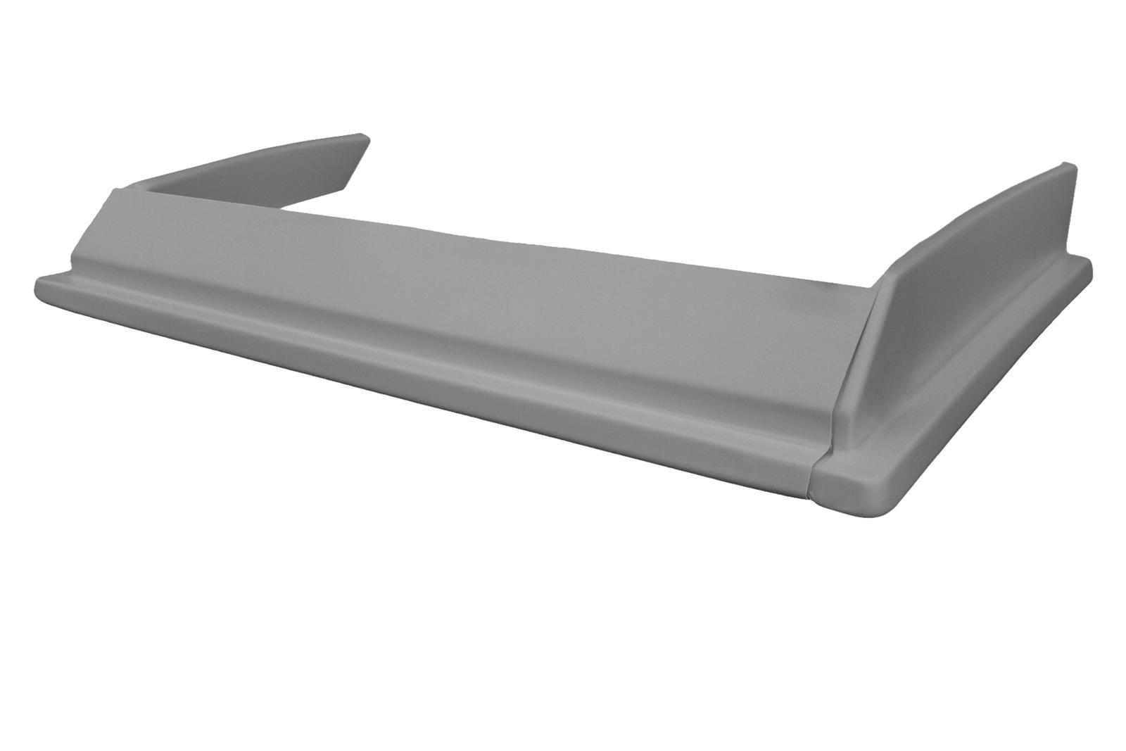Dominator Race Body Air Valance - 3 Piece - Plastic - Gray - Dirt Modified - Kit - DOM-409-GRY
