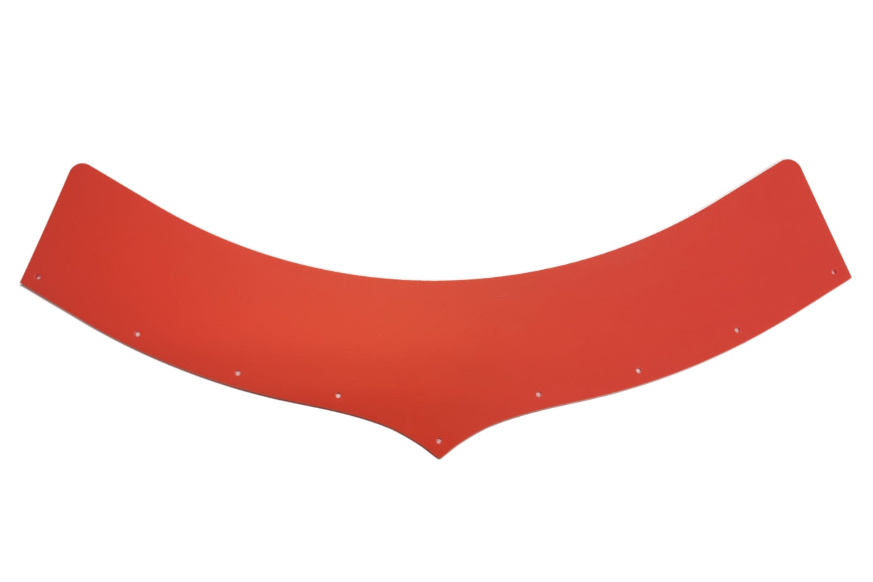 Dominator Race Body Hood Scoop Extension - 5.5 in Tall - Plastic - Fluorescent Orange - Predator Hood Scoops - Each - DOM-500-EX-FLO-OR