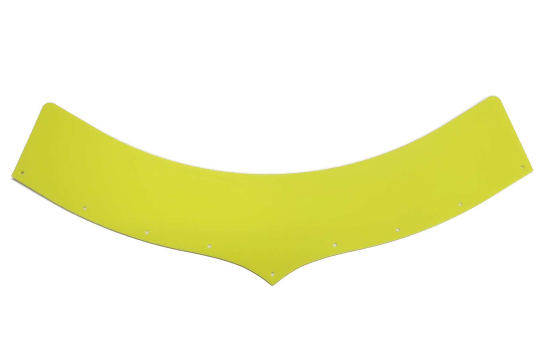 Dominator Race Body Hood Scoop Extension - 5.5 in Tall - Plastic - Fluorescent Yellow - Predator Hood Scoops - Each - DOM-500-EX-FLO-YE