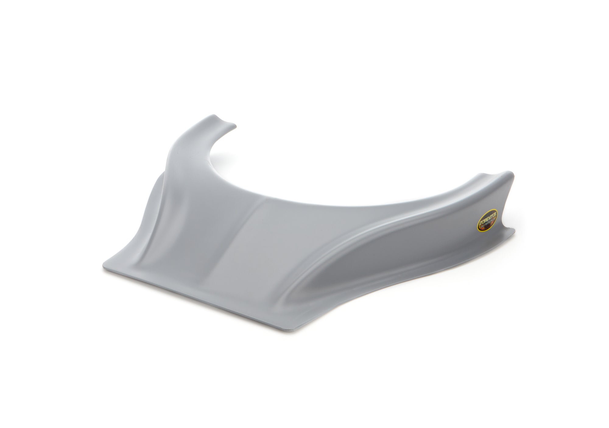 Dominator Race Body Hood Scoop - Stalker - Dirt - 2.5 in Height - Curved Front - Plastic - Gray - Each - DOM-502-GRY