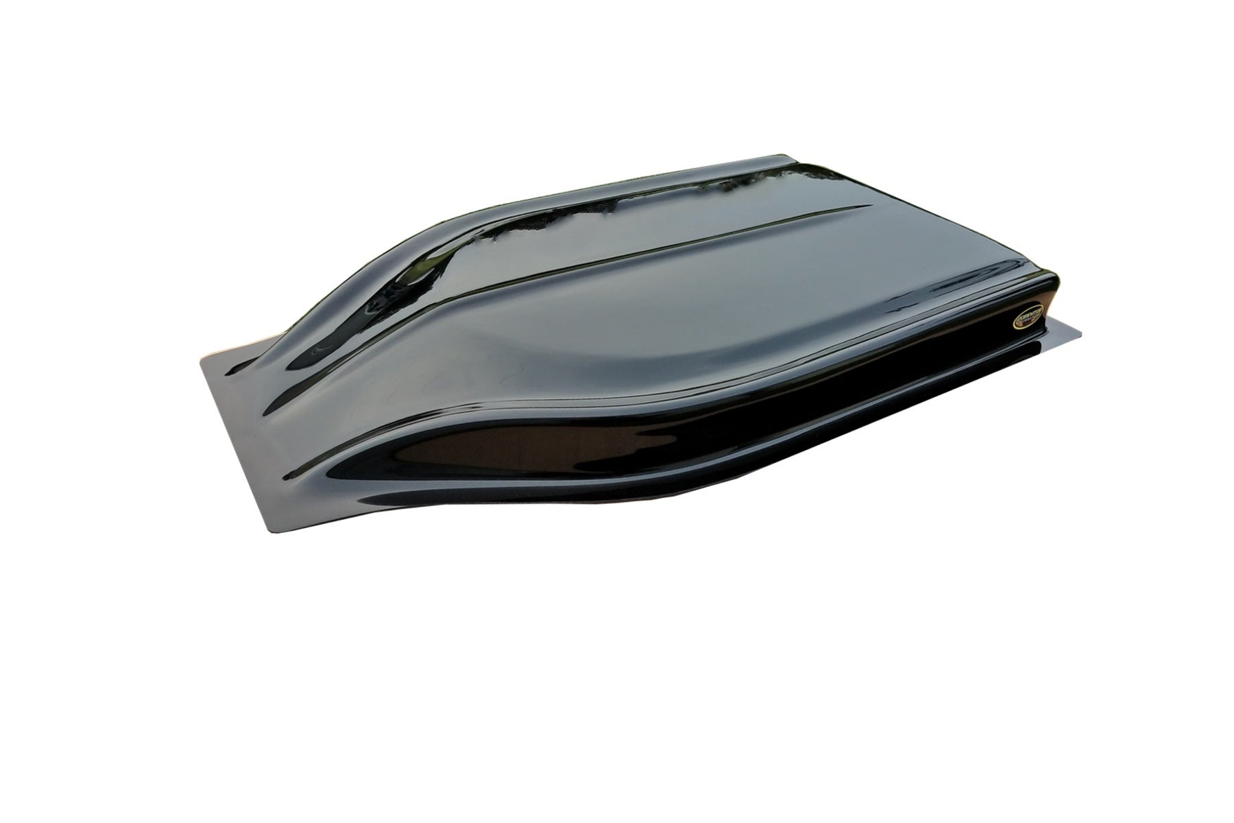 Dominator Race Body Hood Scoop - Stalker - 2.5 in Height - Street Stock - Plastic - Black - Each - DOM-517-BK