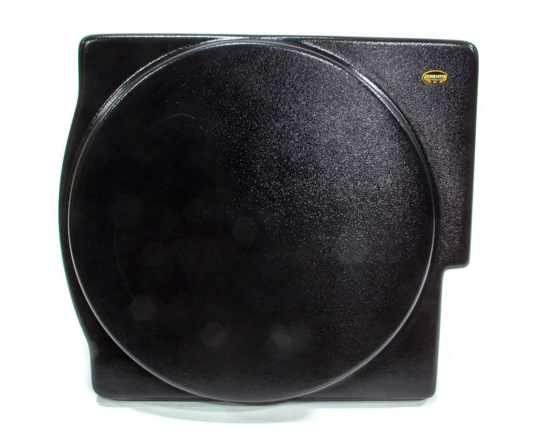 Dominator Race Body Fan Shroud - 23.5 in Wide - 21 in Tall - 3 in Deep - Cut To Fit - Plastic - Black - Universal - Kit - DOM-540