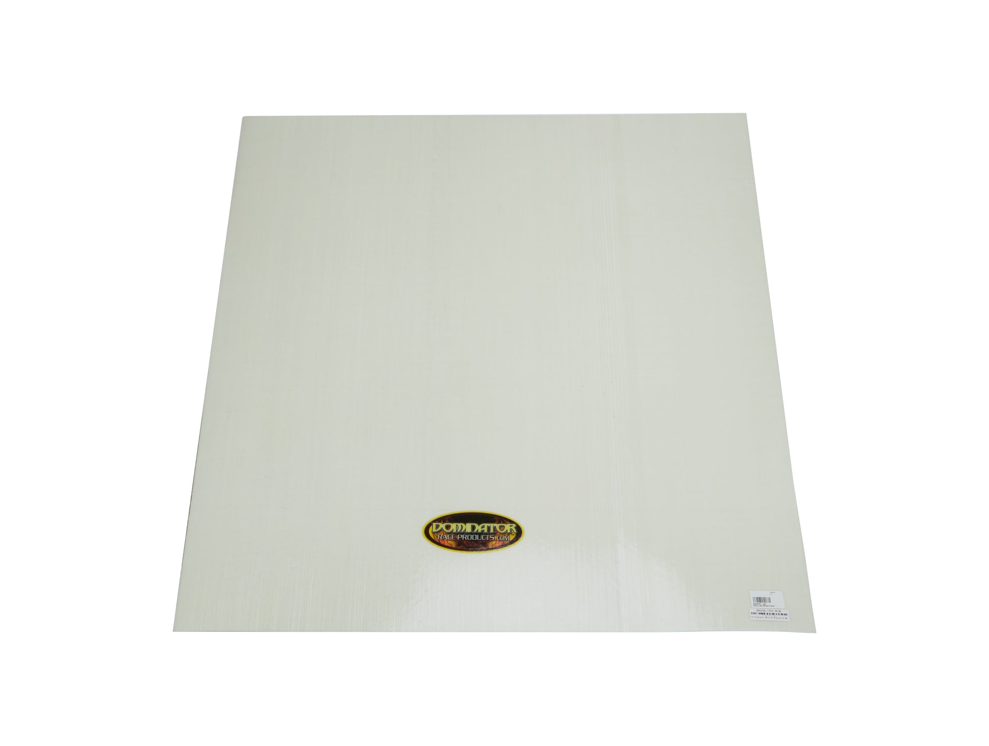 Dominator Race Body Hood - Ultimate - Composite - White - Late Model - Each - DOM-755-WH