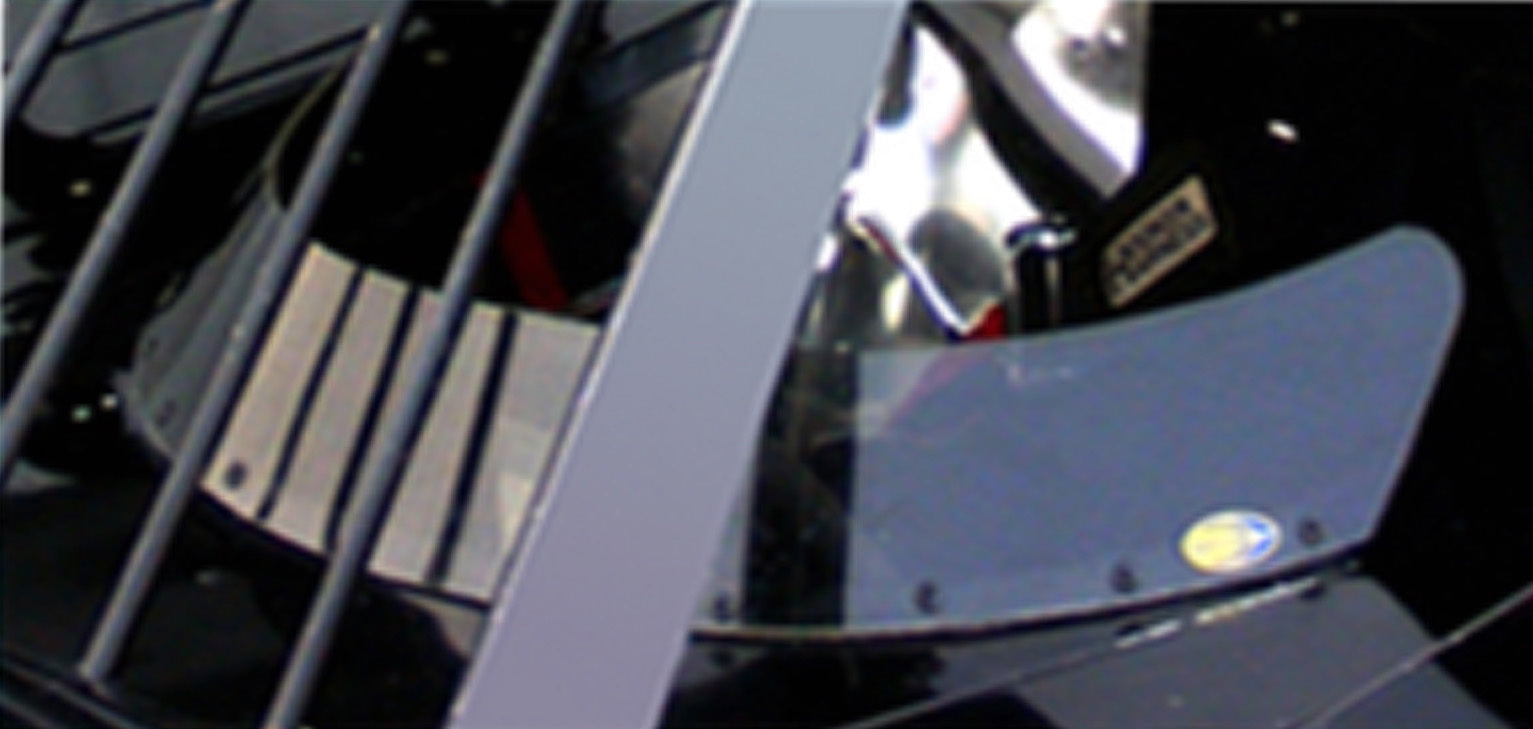 Dominator Race Body Windshield - Rock Guard - Tinted - Polycarbonate - Late Model / Modified - Each - DOM-906