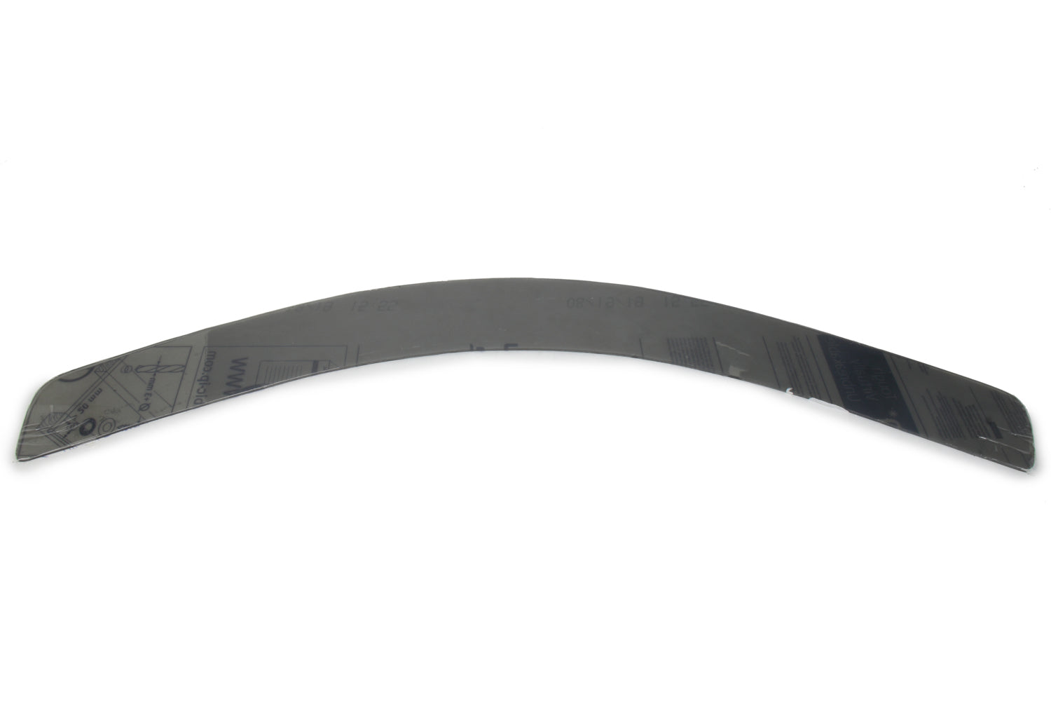 Dominator Race Body Cock Pit Deflector Extension - 3 in Height - Tinted - Polycarbonate - Each - DOM-907