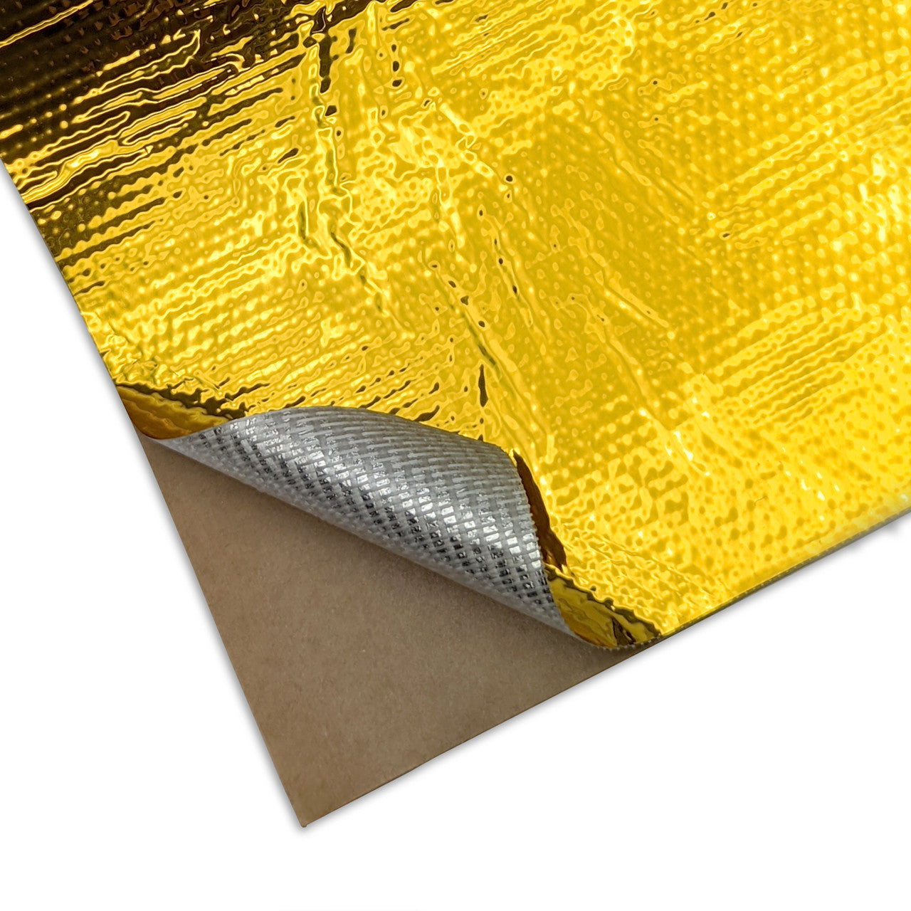 Design Engineering One 12 inch by 12 inch sheet of Reflect-A-Gold. Heat Reflective Tape 10066
