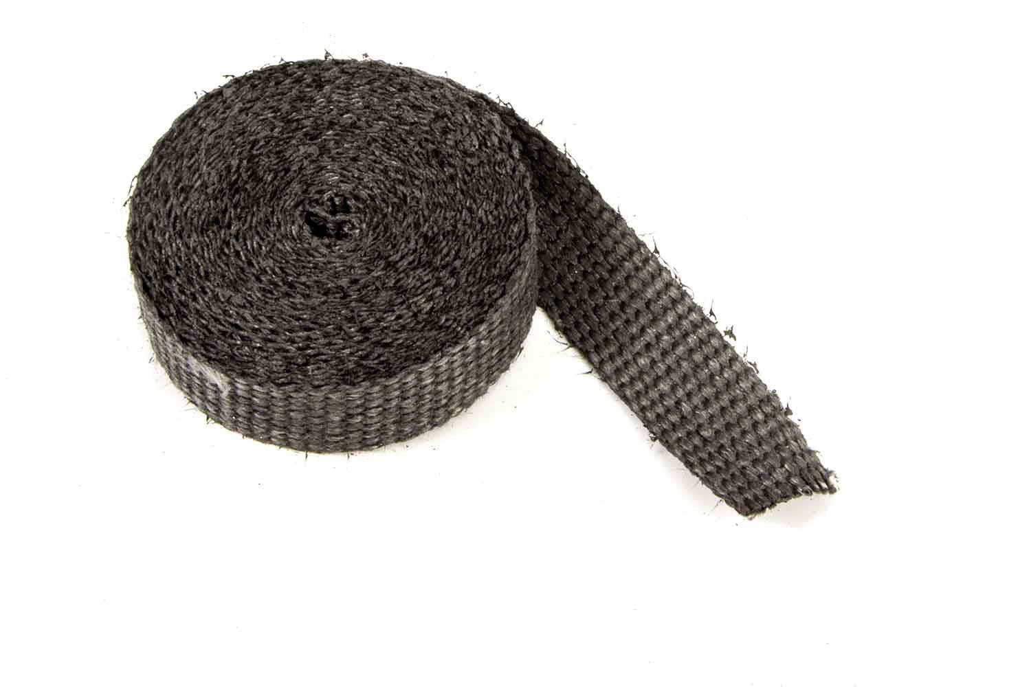 Design Engineering One 15 foot roll of 1 inch wide Black Glass Fiber Exhaust wrap. Exhaust Heat Shield