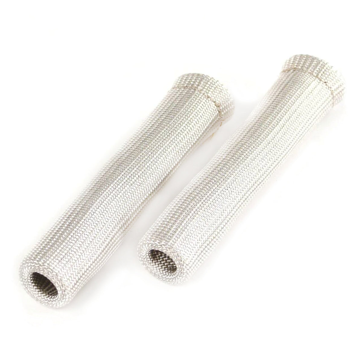 Design Engineering Two silver 6 inch Protect-A-Boots with internal metal ring. Spark Plug Boot Heat Sleeve