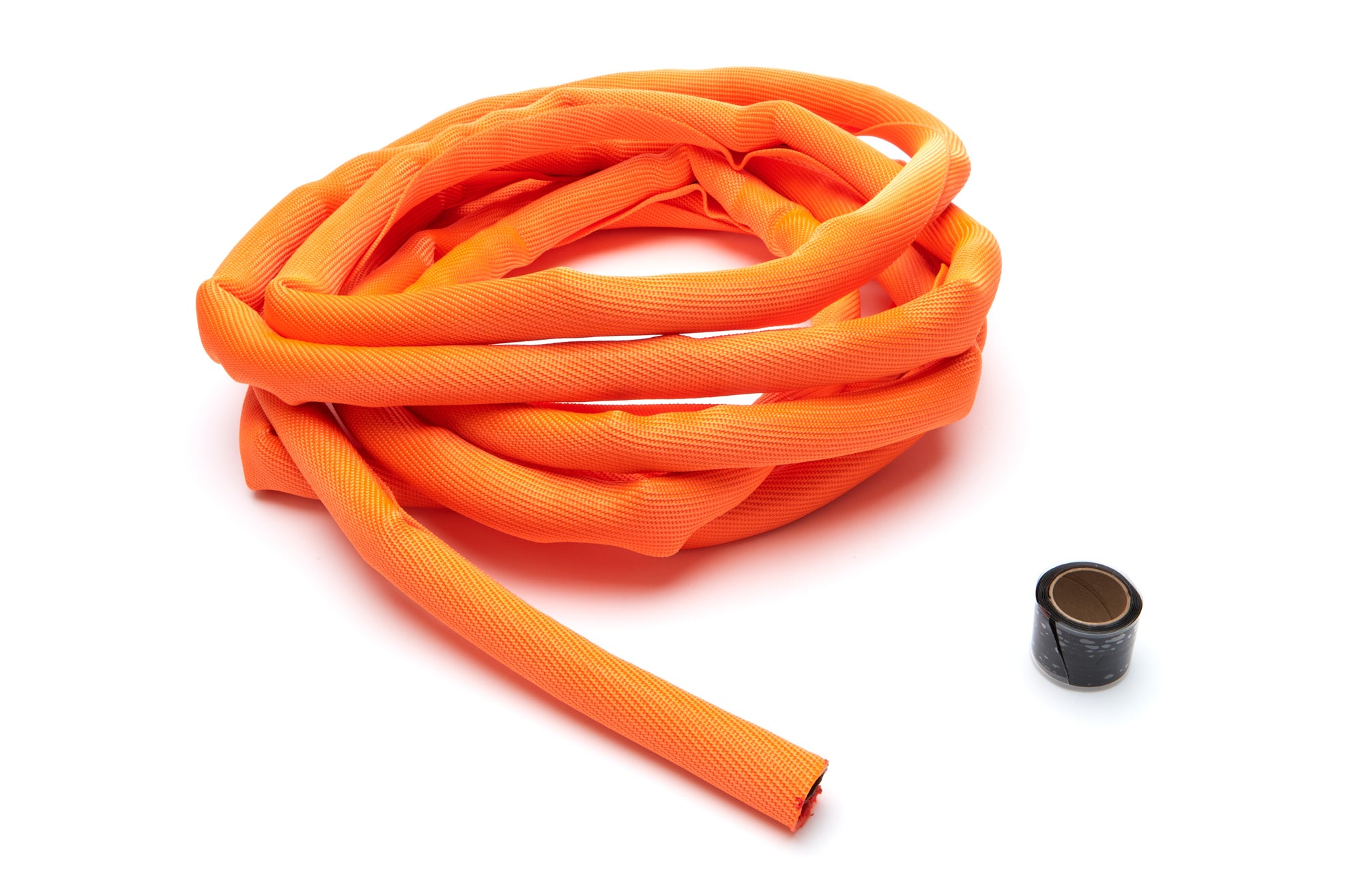 Design Engineering EV Charge Cord Cover .75-1in x 20ft Orange Wire Loom 10680