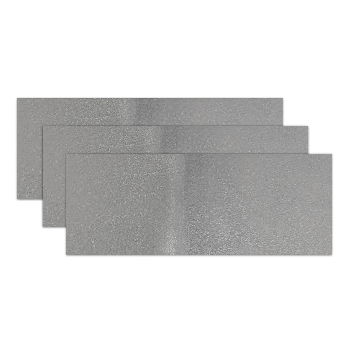 Design Engineering Three 3-1/2 to 4-1/2 inch by 4 inch oil filter reflective shields. Exhaust Heat Shield