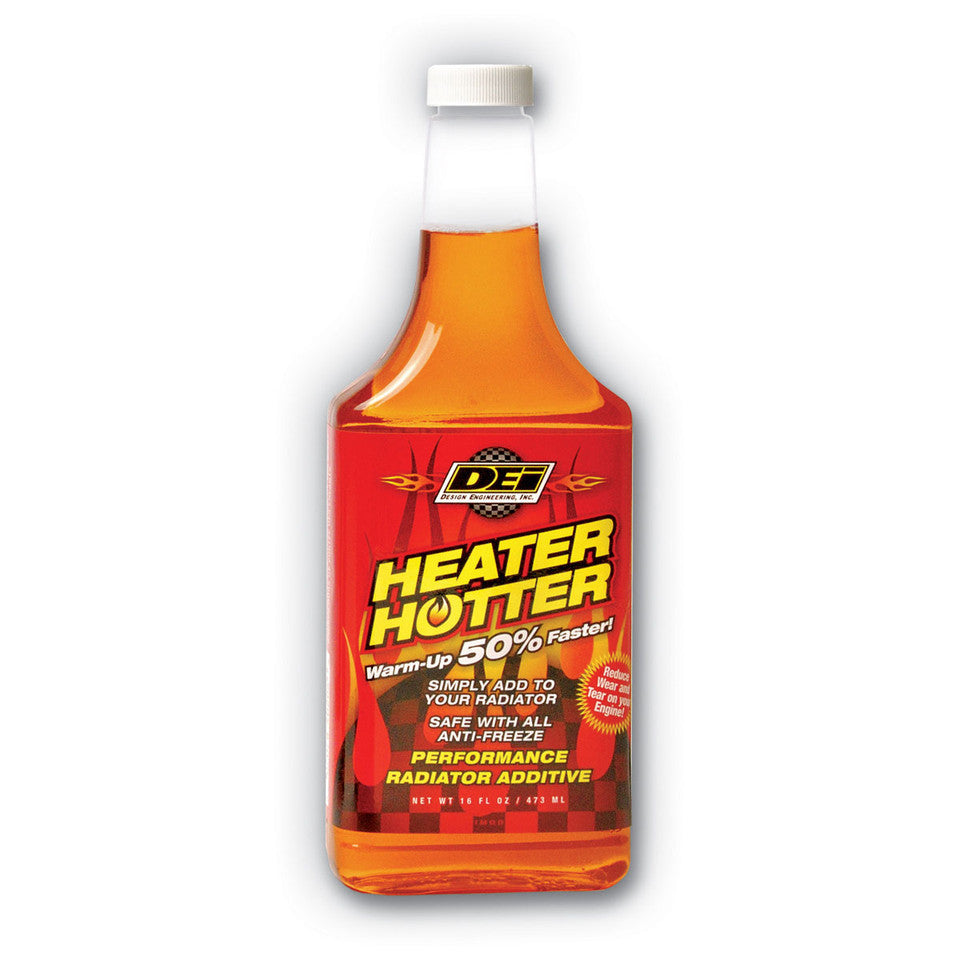 Design Engineering One 16 oz bottle of Heater Hotter. Engine Coolant Additive 40206